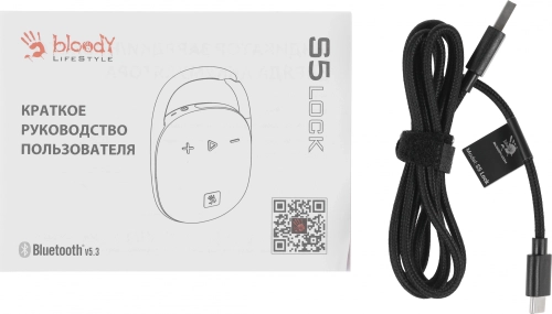 Колонка порт. A4Tech Bloody S5 Lock синий 5W 1.0 BT 10м 1600mAh (S5 LOCK BLUE) фото 7