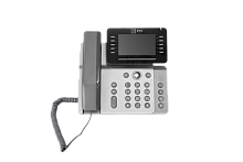 SIP телефон T25P-RU, 20 линий, 2х10/100/1000, 4,3" цветной дисплей 480*272, POE, 45 DSS клавиш