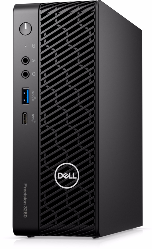 ПК Dell Precision 3260 Compact i7 13700 (2.1) 16Gb SSD1Tb T1000 8Gb CR Windows 11 Professional 64 GbitEth 240W мышь клавиатура черный (3260-7611)