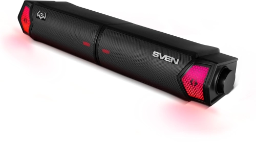 Саундбар мини SVEN SB-G1450, черный (10 Вт, питание USB, Bluetooth, подсветка) (SV-022488) фото 3