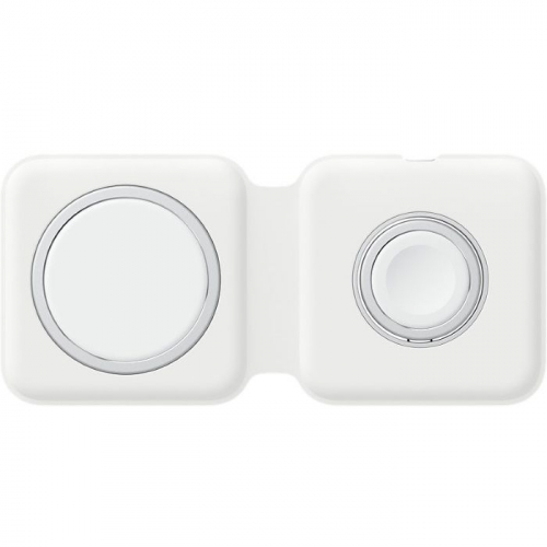 Двойное зарядное устройство Apple MagSafe для iPhone, Apple Watch and AirPods (MHXF3ZE/A)