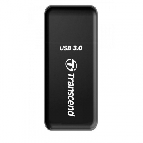 Считыватель карты памяти Transcend USB 3.0 SD / microSD Card Reader Black (TS-RDF5K) фото 2