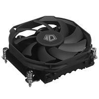 Cooler ID-Cooling IS-30A BLACK AM5/ AM4 низкопрофильный высота 30mm ( TDP 100W, PWM, 4 тепл.трубки прямого контакта, FAN 92mm) BOX