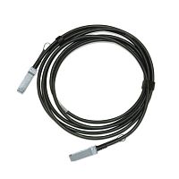 Кабель/ Mellanox® Passive Copper cable, ETH 100GbE, 100Gb/ s, QSFP28, 1m, Black, 30AWG, CA-N (MCP1600-C001E30N)