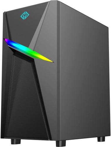 Компьютер IRU Corp 715 TWR i5 12600K (3.7) 16Gb SSD1Tb RTX4060 8Gb FreeDOS GbitEth 650W черный (RUS) (2068590)