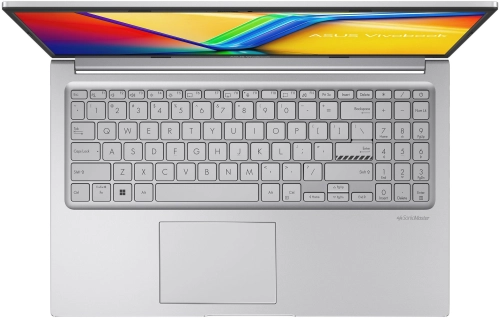 Ноутбук ASUS X1504VA-BQ4060 15.6(1920x1080 (матовый) IPS)/ Intel Core 3 100U(1.2Ghz)/ 16384Mb/ 512PCISSDGb/ noDVD/ Int:Shared/ Cam/ BT/ WiFi/ 42WHr/ war 1y/ 1.7kg/ Cool Silver/ DOS (90NB13Y2-M03600) фото 4