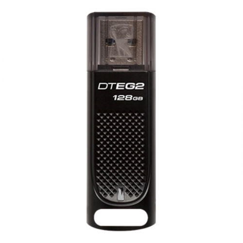 Флеш накопитель Kingston 128GB DataTraveler Elite G2 USB 3.1 Gen 1 Black (DTEG2/128GB)