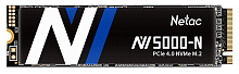 Netac SSD NV5000-N 1TB PCIe 4 x4 M.2 2280 NVMe 3D NAND, R/ W up to 4800/ 4600MB/ s, TBW 640TB, without heat sink (NT01NV5000N-1T0-E4X)