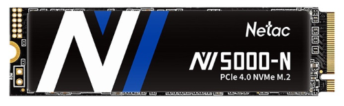 Netac SSD NV5000-N 1TB PCIe 4 x4 M.2 2280 NVMe 3D NAND, R/ W up to 4800/ 4600MB/ s, TBW 640TB, without heat sink (NT01NV5000N-1T0-E4X)