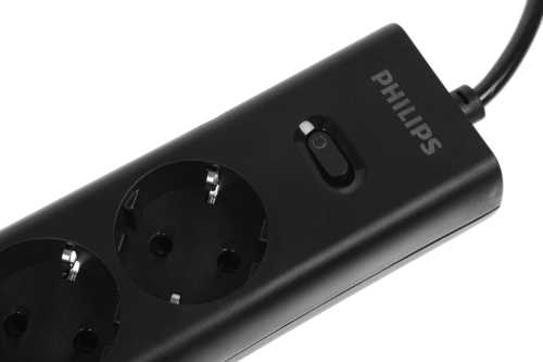 Сетевой фильтр Philips CHP8246BB/ 51 3м (4 розетки) черный (коробка) (CHP8246BB/51) фото 7