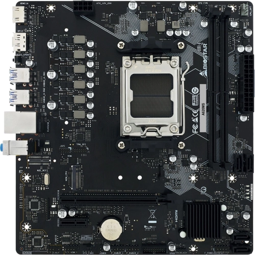 Материнская плата Biostar A620MS SocketAM5 AMD A620 2xDDR5 mATX AC`97 8ch(7.1) GbLAN RAID+HDMI+DP фото 5