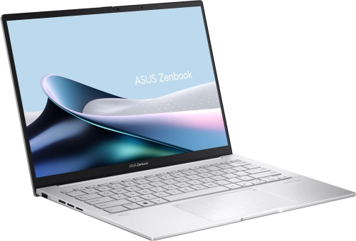 Ноутбук Asus Zenbook 14 UX3405CA-ST1352 Core Ultra 7 255H 32Gb SSD512Gb Intel Arc 140T 14 OLED 3K (2880x1800) без ОС silver WiFi BT Cam Bag (90NB14W2-M01ZP0) фото 2