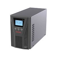 Онлайн ИБП ДКС серии Small Tower, 1000 ВА/900 Вт, 1/1, 2xSchuko, EPO, USB, RS-232, RJ45, з/у 6А, без АКБ (SMALLT1A0PS)