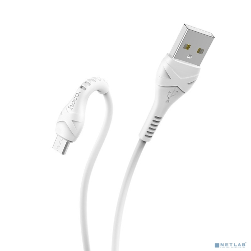 HOCO HC-10505 X37/ USB кабель Micro/ 1m/ 2.4A/ White