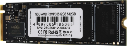 Накопитель SSD AMD PCIe 3.0 x4 512GB R3MP30512G8 Radeon M.2 2280 фото 4