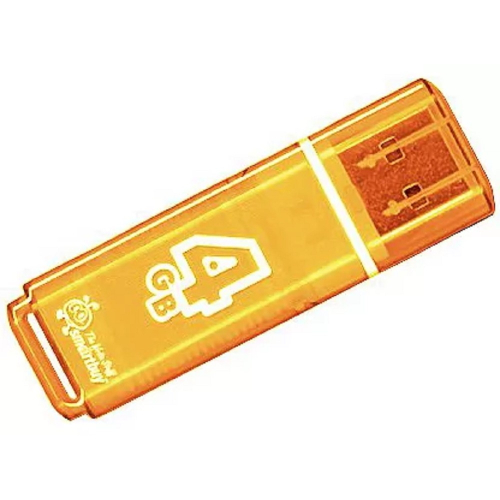 Smartbuy USB Drive 4GB Glossy series Orange (SB4GBGS-Or) фото 2