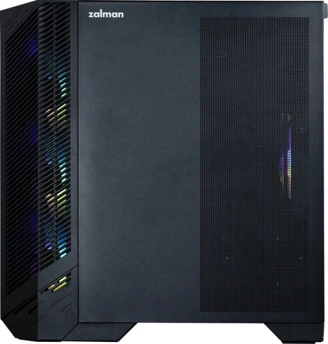 корпус ZALMAN D50, ATX, BLACK, WINDOW, 2x3.5, 3x2.5, 1xUSB TYPE-C, 2xUSB3.0, FRONT 1xXF360, REAR 1xXF120 (D50 BLACK) фото 8