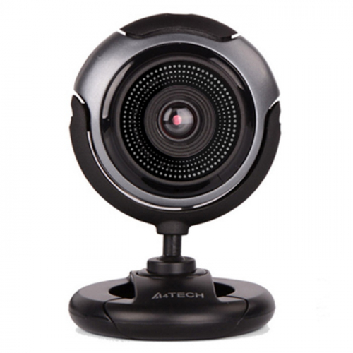 Web-камера A4Tech PK-710G серый 0.3Mpix, 640 x 480, USB2.0 с микрофоном (PK-710G (BLACK))