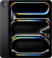 Планшет Apple iPad Pro 2025 A3360 M5 9C RAM12Gb ROM256Gb 13" OLED 2752x2064 iOS черный космос 12Mpix 12Mpix BT WiFi 10hr (MDYJ4LL/A)