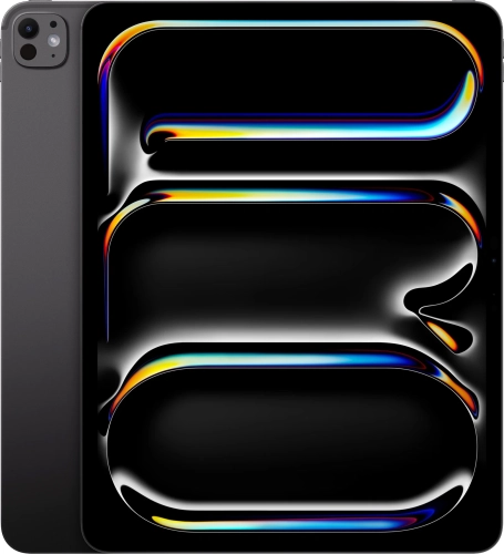 Планшет Apple iPad Pro 2025 A3360 M5 9C RAM12Gb ROM256Gb 13 OLED 2752x2064 iOS черный космос 12Mpix 12Mpix BT WiFi 10hr (MDYJ4LL/A)