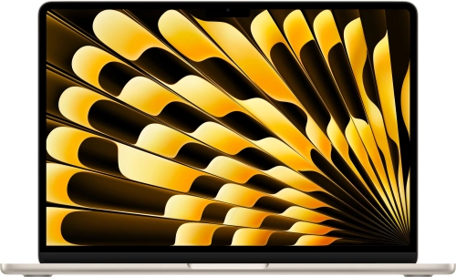 Ноутбук Apple MacBook Air 13-inch 2024 [MXCU3LL/ A] (КЛАВ.РУС.ГРАВ.) Starlight 13.6