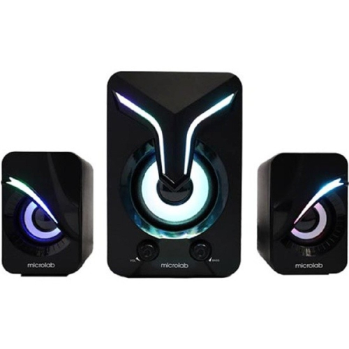 MICROLAB U270 Phenix черный {5 Вт + 3 Вт x2, Гармонические искажения: < 0,5% (1 Вт 1 кГц), Частотная характеристика: 20 Гц - 20 кГц, Чувствительность: 1000 мВ, Соотношение сигнал/ шум: > 85 дБ, Раздел}