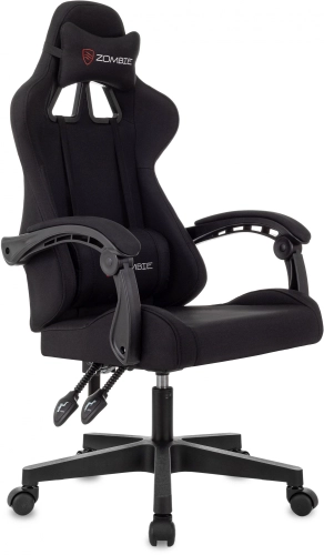 Кресло игровое Zombie Void черный с подголов. крестов. пластик (ZOMBIE VOID B)