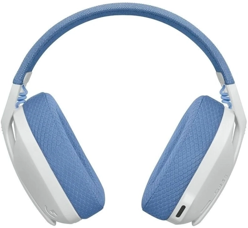 Наушники с микрофоном Logitech G435 белый/синий накладные BT/Radio оголовье (981-001075) фото 2