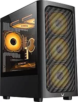 Корпус Formula Air Mesh G3 черный без БП mATX 4x120mm 2x140mm 2xUSB3.0 audio bott PSU (AIR MESH G3 BL)