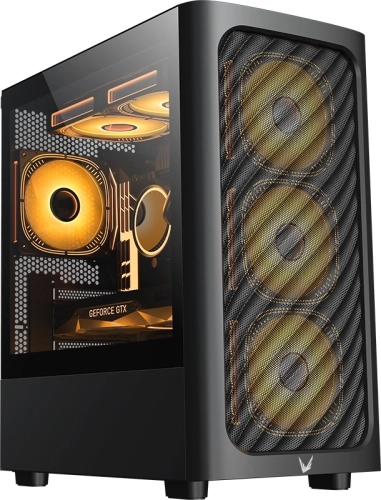 Корпус Formula Air Mesh G3 черный без БП mATX 4x120mm 2x140mm 2xUSB3.0 audio bott PSU (AIR MESH G3 BL)
