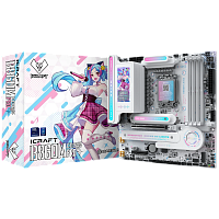 Материнская плата Maxsun MS-iCraft B860M CROSS PRO B860, LGA1851, 4*DDR5, 1*PCIEx16, 1*PCIEx4, 3*M.2, 1*TypeC, 8*USB3.2Gen2, 2*USB3.2Gen1, 3*USB2.0, 4*SATA3.0, 5G, Type-C(DP), DP, HDMI, M-ATX, RTL (6940709661710)