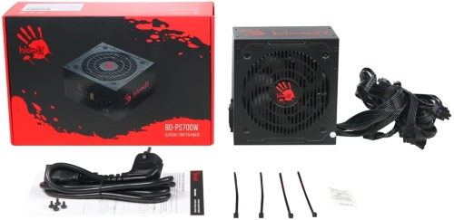 Блок питания Bloody ATX 700W BD-PS700W 80+ white (20+4pin) APFC 120mm fan 6xSATA RTL фото 12