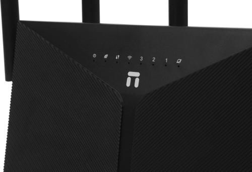 Роутер беспроводной Netis NX30 AX3000 10/100/1000BASE-TX черный фото 3