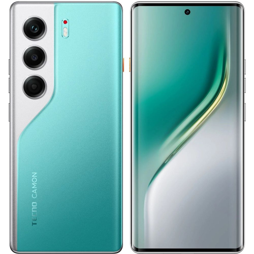 Смартфон Tecno Camon 40 Pro 256Gb 8Gb зеленый моноблок 3G 4G 6.78
