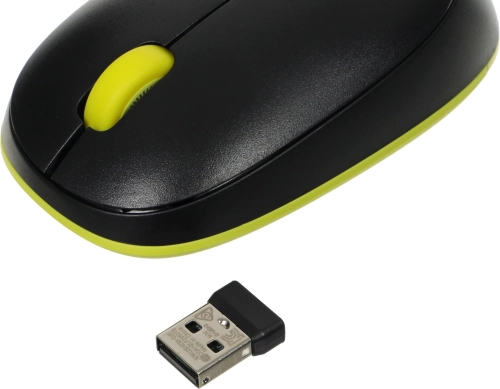 Клавиатура + мышь Logitech MK240 клав:черный/желтый мышь:черный/желтый USB беспроводная slim Multimedia (920-008198) фото 16