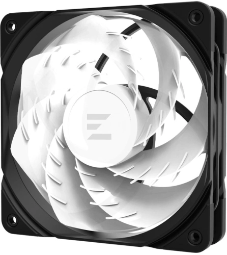 Вентилятор для корпуса ZALMAN ZM-AF120R ARGB BLACK, REVERSE, 120x120x25mm, 4-PIN PWM, 800-1500 RPM, 24,3 DBA MAX, HYDRO BEARING фото 3