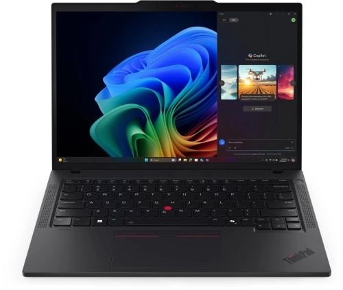Ноутбук Lenovo ThinkPad T14 G6 (21QC006GFW) Ноутбук Lenovo ThinkPad T14 G6 Core Ultra 7 255U 16Gb SSD512Gb Intel Graphics 14 IPS WUXGA (1920x1200) без ОС black WiFi BT Cam (21QC006GFW) фото 2