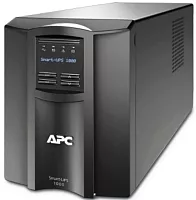 APC Smart-UPS 1000VA/ 700W, Line-Interactive, LCD, Out: 220-240V 8xC13 (4-Switched), SmartSlot, USB, SmartConnect, Black, 1 year warranty (REP: SMT1000I) (SMT1000IC)