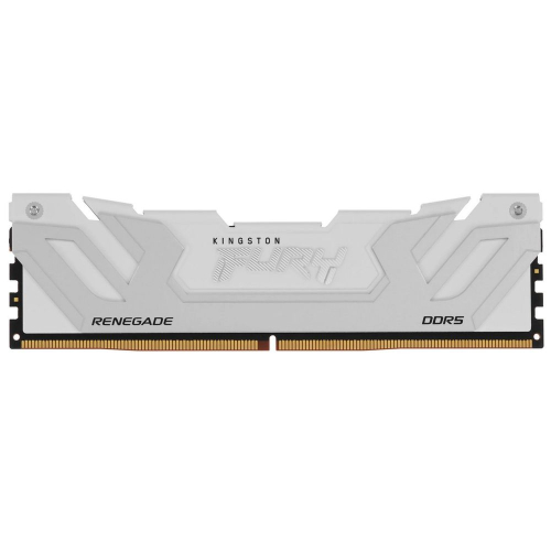 Модуль памяти Kingston 24GB DDR5 8800 FURY Renegade White On-Die ECC CUDIMM CL42 (KF588CU42RW-24)
