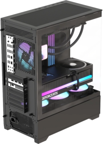 Корпус Formula Crystal Z1 V2 черный без БП ATX 6x120mm 2x140mm 1xUSB2.0 1xUSB3.0 audio bott PSU (CRYSTAL Z1 V2 BLACK) фото 4