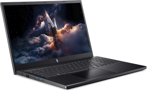 Ноутбук Acer Nitro V 15 ANV15-52-57BB (NH.U1PAA.004) Ноутбук Acer Nitro V 15 ANV15-52-57BB Core i5 13420H 16Gb SSD512Gb NVIDIA GeForce RTX5050 8Gb 15.6 IPS FHD (1920x1080) Windows 11 Home black WiFi BT Cam (NH.U1PAA.004) фото 2