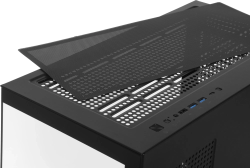 Корпус Accord ACC-ZA11B черный без БП ATX 10x120mm 1xUSB2.0 2xUSB3.0 audio bott PSU фото 9