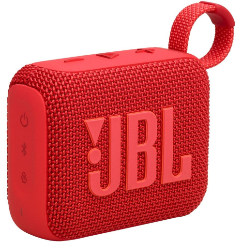 JBL Портативная колонка GO 4, красный (JBLGO4RED)