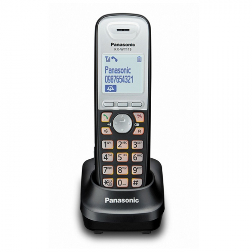 Микросотовый телефон Panasonic KX-WT115RU, для KX-TDA30/100/200/600/TDE100/200/600/NCP500/1000