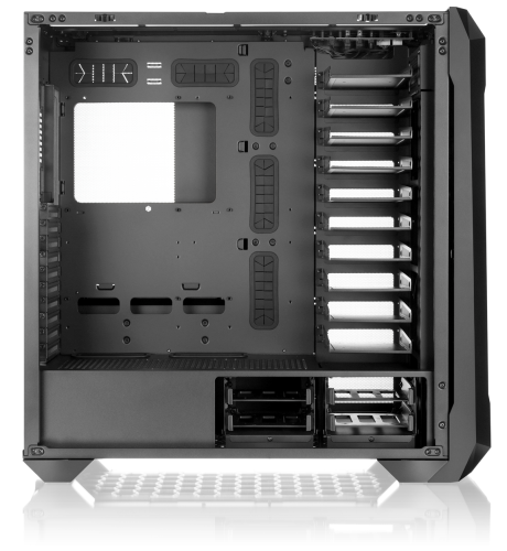 Корпус без блока питания/ Case Raijintek ZOFOS ULTRA, Full-Tower, TG, no fan, 2xUSB-A 3.0 + 1xUSB Type-C , SSI-EEB, E-ATX, ATX, mATX, mITX Black (0R20B00237)