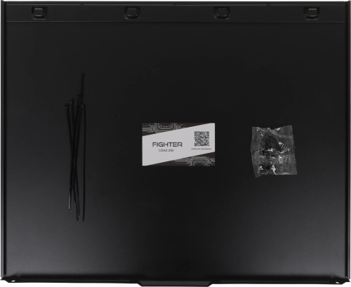 Корпус Azza FIGHTER черный без БП ATX 4x120mm 2xUSB2.0 1xUSB3.0 audio bott PSU (CSAZ-290 FIGHTER) фото 22