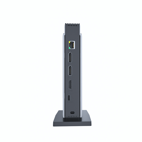 Docking Station WAVLINK USB-C PD3.1 Triple Display/ 140W PowerDelivery/ 2xUSB3.0/ 1xUSB C/ 2xDP 1.4/ 1xHDMI 2.1/ 1xGigabit LAN/ 1xAudio In/ Out/ 1xSD/ Micro SD CardReader (WL-UMD28) фото 2