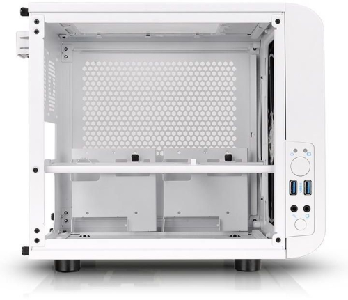 Корпус Thermaltake Core V1 Snow белый без БП miniITX 1x200mm 2xUSB3.0 audio bott PSU (CA-1B8-00S6WN-01) фото 3