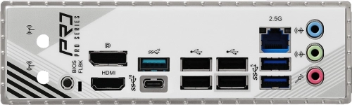 Материнская плата Asrock B650M PRO X3D Socket AM5 AMD B650 4xDDR5 mATX AC`97 8ch(7.1) 2.5Gg RAID+HDMI+DP