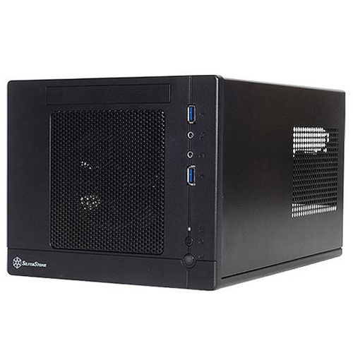 Корпус Silverstone SST-SG05BB-Lite USB 3.0 USB 3.0 Sugo Mini-ITX Compact Computer Cube Case, black, RTL {4} (G410SG05BBLT020)